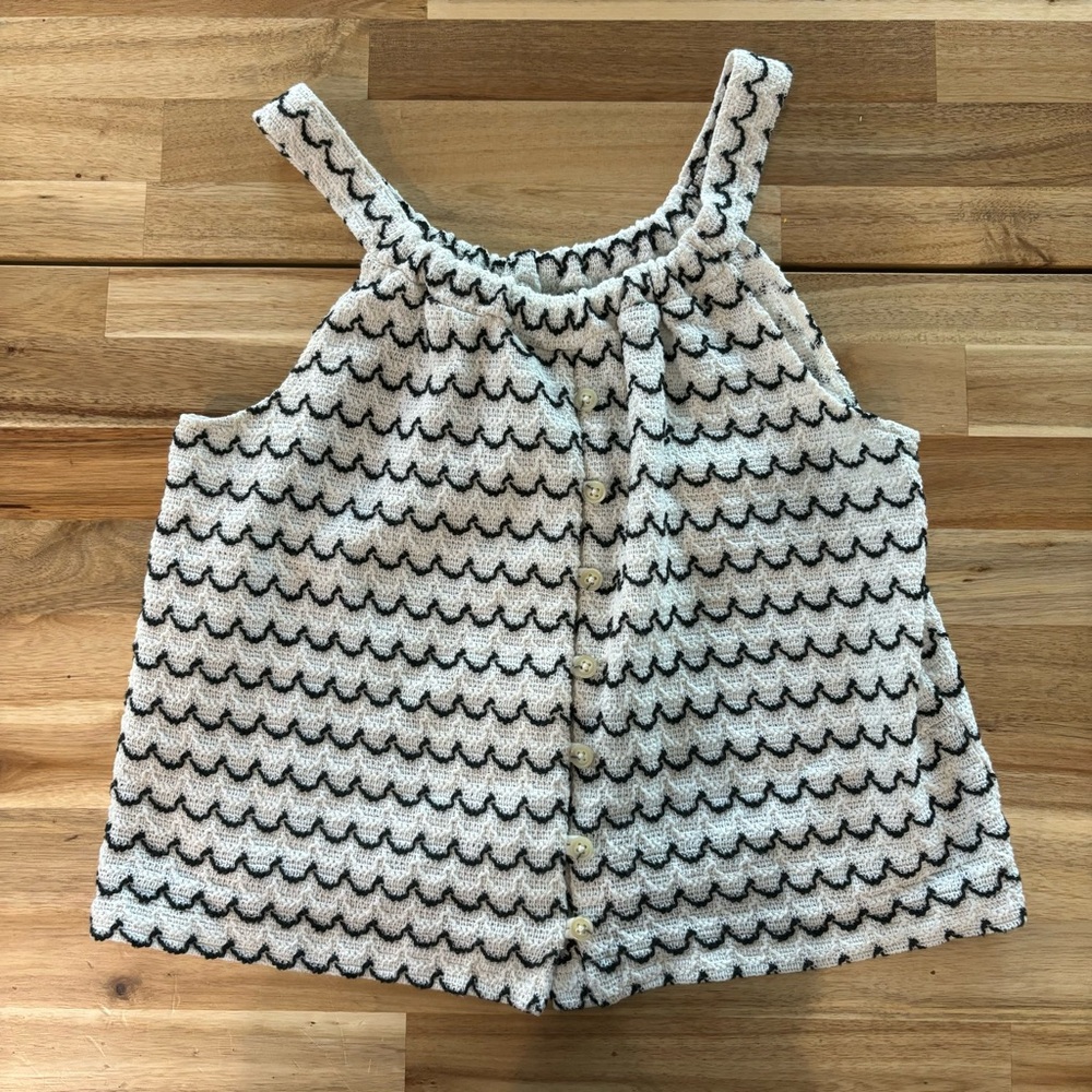Madewell T&T Button Down Tank